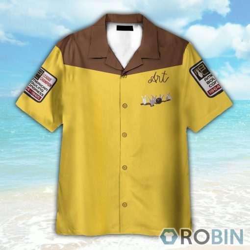 The Big Lebowski Movie Bowling Cosplay Costume Hawaiian Shirt