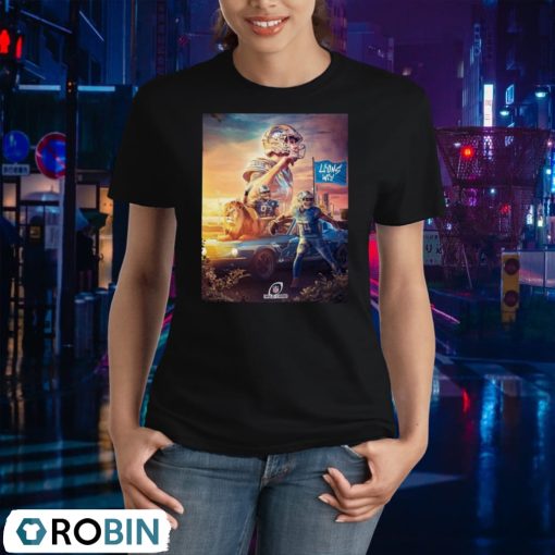 The Detroit Lions Drive Away With A Super Wildcard Weekend Win Nfl Playoff Unisex Shirt