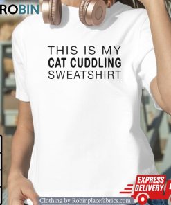 This Is My Cat Cuddling Shirt