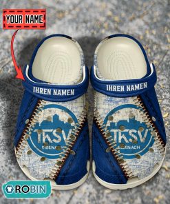 ThSV Eisenach Leather Zip Design Crocs Shoes