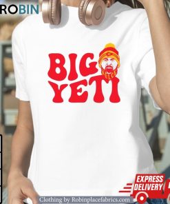 Travis Kelce Kansas City Chiefs Football Big Yeti Shirt Travis Kelce Kansas City Chiefs Football Big Yeti Shirt