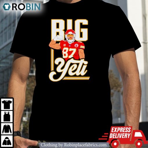 Travis Player Football Kelce Big Yeti Shirt