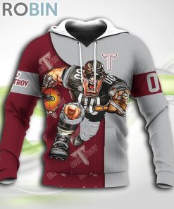 Troy Trojans NCAA Hoodie Football Go On