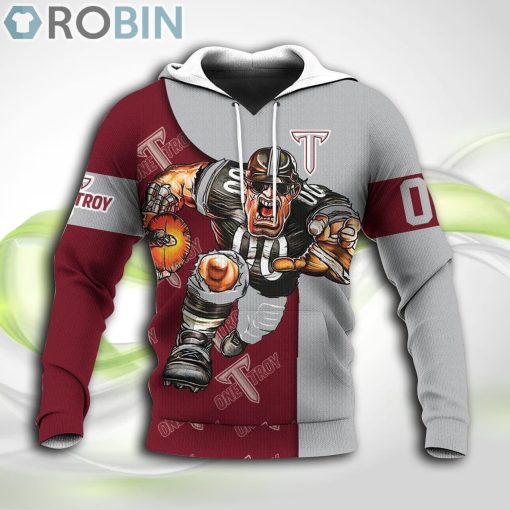 Troy Trojans NCAA Hoodie Football Go On