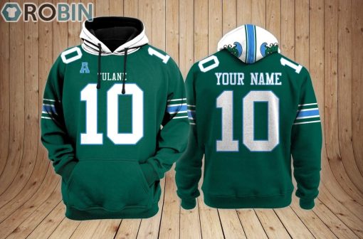Tulane Green Wave football Hoodie Custom Hoodie