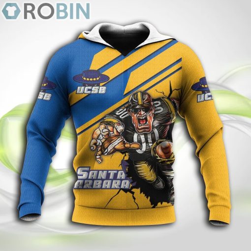 UC Santa Barbara Gauchos NCAA Hoodie American Football