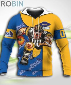 UC Santa Barbara Gauchos NCAA Hoodie Football Go On