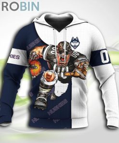 UConn Huskies NCAA Hoodie Football Go On
