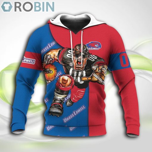 UMass Lowell River Hawks NCAA Hoodie Football Go On