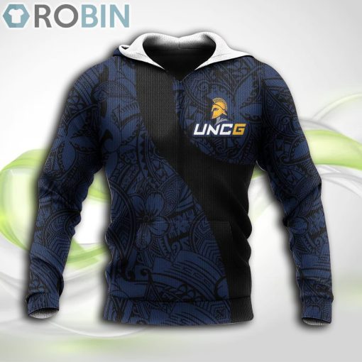 UNC Greensboro Spartans NCAA Hoodie Polynesian
