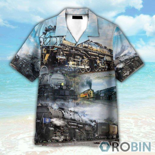 Union Pacific Big Boy AOP Hawaiian Shirt