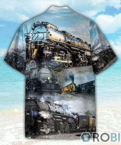 Union Pacific Big Boy AOP Hawaiian Shirt Union Pacific Big Boy AOP Hawaiian Shirt