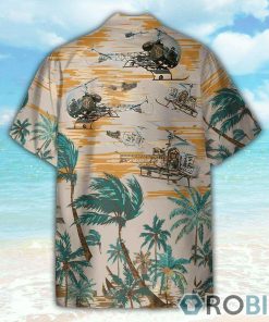 US Army Bell H Button’s Up Shirts, Hawaiian Shirt