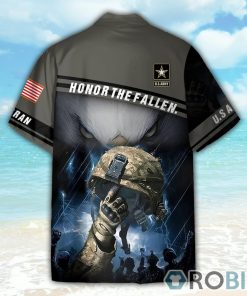Us Army Helmet Honor The Fallen Hawaiian Shirt Us Army Helmet Honor The Fallen Hawaiian Shirt