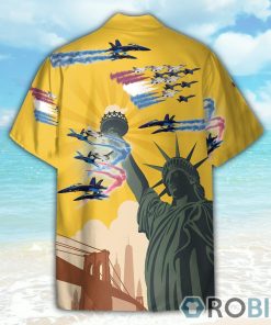 US Blue Angels & Thunderbirds 4th July Idependence Day Hawaiian Shirt US Blue Angels & Thunderbirds 4th July Idependence Day Hawaiian Shirt