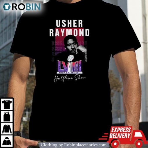 Usher Raymond Super Bowl 2023-2024 Halftimes Show Shirt