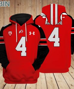 Utah Utes Hoodie Custom Name and Number