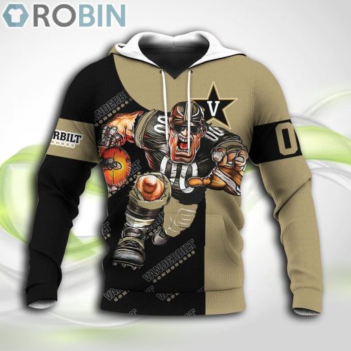 Vanderbilt Commodores NCAA Hoodie Football Go On