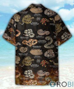 Venomous Snakes Of Texas Hawaiian Shirt Venomous Snakes Of Texas Hawaiian Shirt