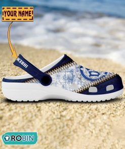 VfL Gummersbach Leather Zip Design Crocs Shoes