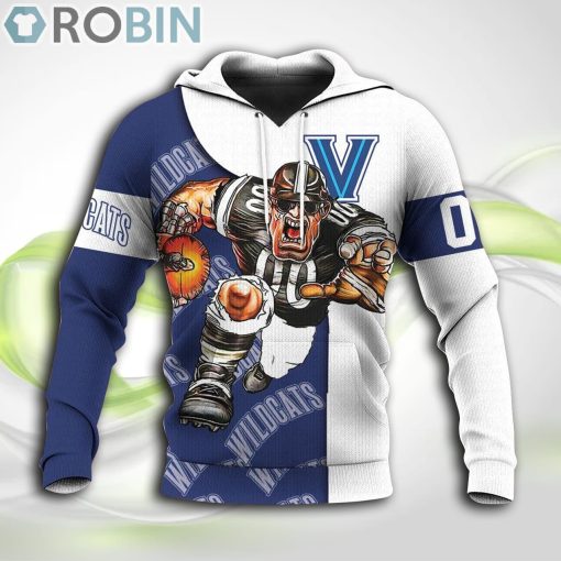 Villanova Wildcats NCAA Hoodie Football Go On