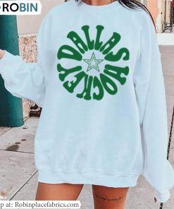 Vintage Dallas Stars Shirt, Modern College Sweater Unisex Hoodie, Sweatshirt Unisex