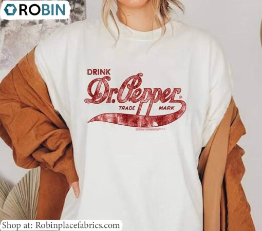 Vintage Dr Pepper Shirt, Retro Soda Dr Pepper Unisex Hoodie T Shirt Gifts For Her