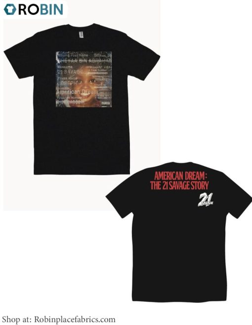 Vintage It’s All A Blur Tour Shirt, 21 Savage American Dream Sweater Short Sleeve