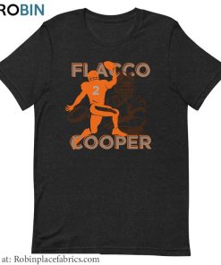 Vintage Joe Flacco Shirt, Flacco Cooper Browns Unisex Hoodie Crewneck