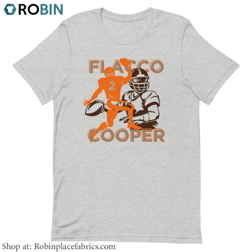 Vintage Joe Flacco Shirt, Flacco Cooper Browns Unisex Hoodie Crewneck