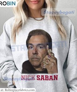 Vintage Nick Saban Shirt, Nick Saban Alabama Football Hoodie, Sweatshirt Unisex