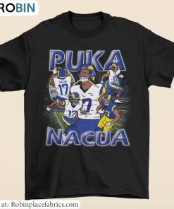 Vintage Puka Nacua Shirt, Funny Football Unisex Hoodie Crewneck