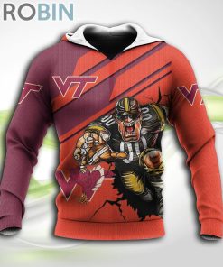 Virginia Tech Hokies NCAA Hoodie American Football