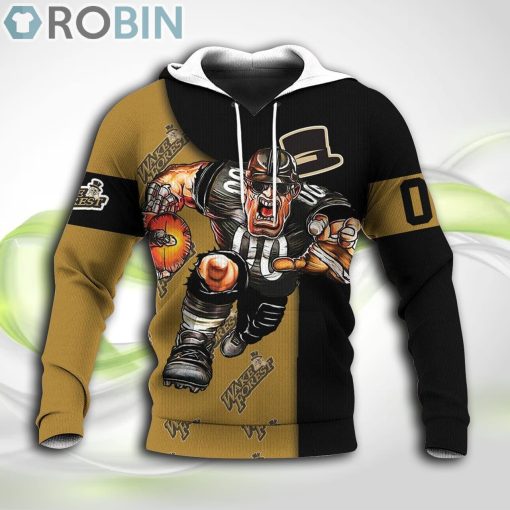 Wake Forest Demon Deacons NCAA Hoodie Football Go On