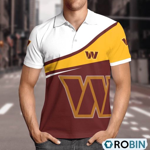Washington Commanders Comprehensive Charm Polo Shirt, Washington Commanders Gifts
