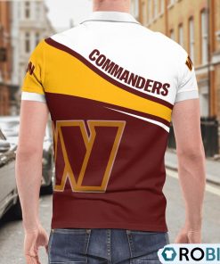 Washington Commanders Comprehensive Charm Polo Shirt, Washington Commanders Gifts