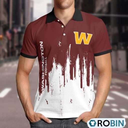 Washington Commanders Lockup Victory Polo Shirt, Commanders Team Gifts