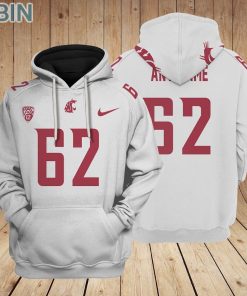 Washington State Cougars Hoodie Custom Name and Number