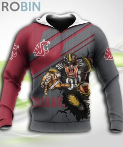 Washington State Cougars NCAA Hoodie American Football
