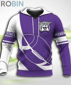 Weber State Wildcats NCAA Hoodie Football