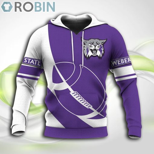Weber State Wildcats NCAA Hoodie Football