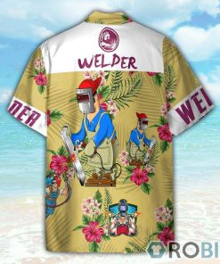 Welder Button’s Up Shirts, Hawaiian Shirt Welder Button’s Up Shirts, Hawaiian Shirt