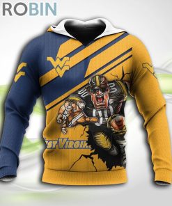 West Virginia Mountaineers NCAA Hoodie American Football