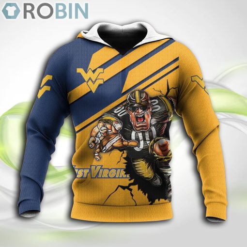 West Virginia Mountaineers NCAA Hoodie American Football