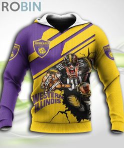 Western Illinois Leathernecks NCAA Hoodie American Football