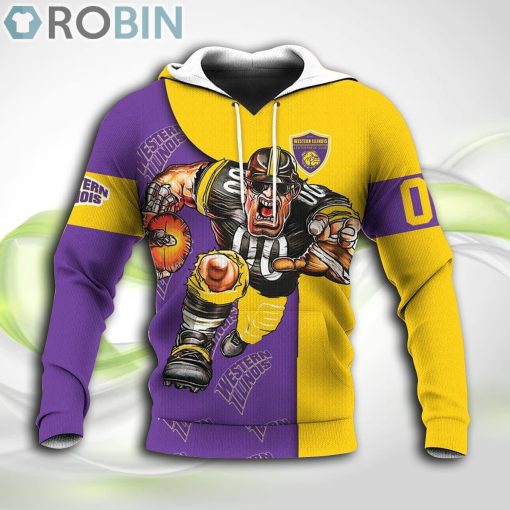 Western Illinois Leathernecks NCAA Hoodie Football Go On