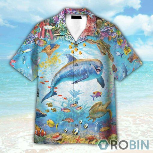Whale And Life in the World’s Oceans Hawaiian Shirt