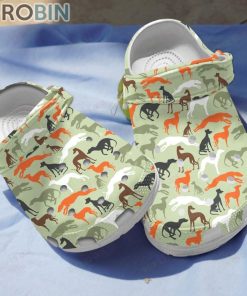Whippet Dogs Camo Crocs For Dog Love