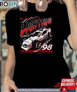 White Lightning Landon Huffman 2024 Modified Tour Graphic Shirt