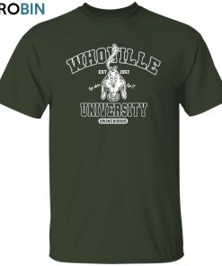 Whoville University Unisex Shirt, Hoodie, Sweatshirt Crewneck